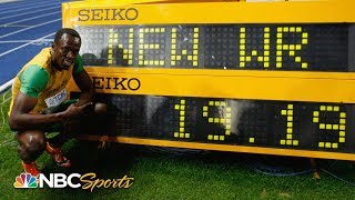 1919 Usain Bolts untouchable 200m world record  NBC Sports [upl. by Nalad]