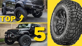 Los mejores Neumáticos para Pickup y SUV Top 5 [upl. by Crenshaw]