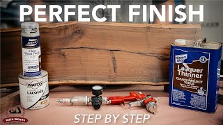 A Woodworkers Guide to PERFECT Finishing  Step by Step and Fixing Common Problems [upl. by Joli489]