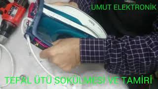 TEFAL ÜTÜ SOKÜLMESİ VE TAMİRİ [upl. by Ahtiekahs221]