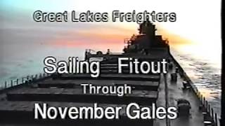 Gales of November Great Lakes Ships [upl. by Enohsal]