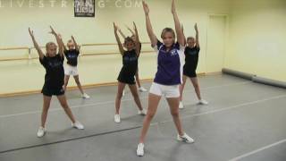 How to Do Cheerleading Dance Combinations [upl. by Pisano542]