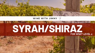 Key Grape Varieties SyrahShiraz Beginners Version for WSET Level 1 and Level 2 Wine [upl. by Enyawd]