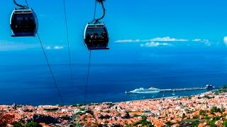 Funchal Cable Car in Madeira Island [upl. by Spears]