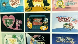 Every Title Cards in the Fairly OddParents Title Cards [upl. by Hunley741]