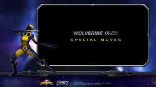 Wolverine X23 Special Moves  Marvel Contest of Champions [upl. by Gaivn]