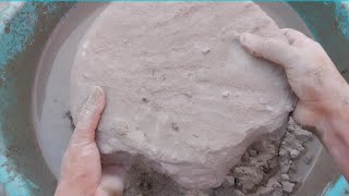 ASMRSand Cement CrumblingUnique asmr [upl. by Anedal746]