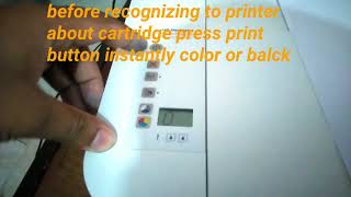 How to use refilled cartridge in hp diskjet 2545 [upl. by Geddes]