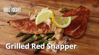 How to Cook Perfect Red Snapper on the Grill [upl. by Emmerie828]