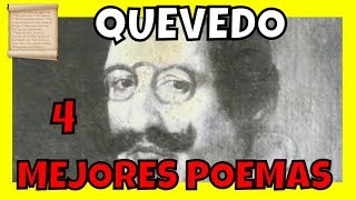 QUEVEDO  4 de sus MEJORES POEMAS  Francisco de Quevedo [upl. by Nitsed]