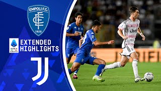 Empoli vs Juventus  Extended Highlights  Serie A  CBS Sports Golazo [upl. by Moyers]