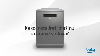 Kako instalirati Beko mašinu za pranje sudova [upl. by Lacagnia730]