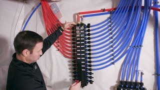 PEX Manifold System  Pros and Cons  Tour [upl. by Stricklan]