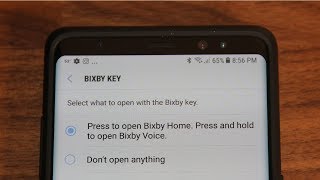 Disable BIXBY Button on Galaxy Note 8  Galaxy S8 official way [upl. by Hgielyak]