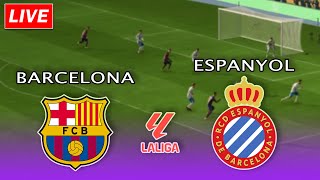 🔴Barcelona vs Espanyol  LA LIGA Match Day 20242025 [upl. by Volding]