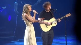 Taylor Swift Ft Ed Sheeran  I See Fire DVD The RED Tour Bônus [upl. by Treiber539]