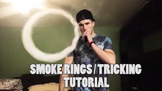 Vape Ring  Tricking Tutorial Cough Hand Pushes amp Jellyfish [upl. by Jerrilyn]