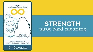 Strength Tarot Card Reading and Meaning [upl. by Martella]