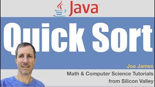 Java QuickSort Explained [upl. by Nilhtac]