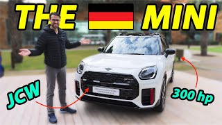 Allnew MINI Countryman John Cooper Works REVIEW 2024 JCW [upl. by Irahcaz]