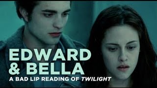 quotEdward and Bellaquot — A Bad Lip Reading of Twilight [upl. by Dnesnwot]