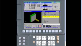 FANUC MANUAL GUIDE i Part 3 Creating a Basic Milling Program [upl. by Cleary]