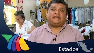 Elaboración de guayaberas  Noticias de Yucatán [upl. by Connett]