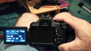 How To Reset Settings On Canon EOS 600DT3i  factory settings [upl. by Chivers]