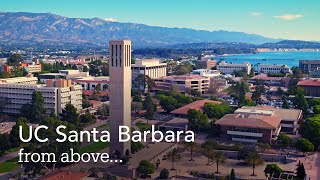 UC Santa Barbara from above [upl. by Westerfield107]