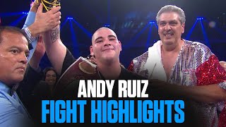 Andy Ruiz Highlights  Ruiz vs Parker [upl. by Stiles]