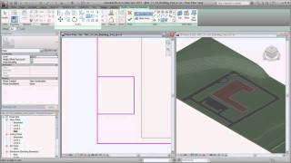 Autodesk Revit Architecture Creating a Building Pad [upl. by Aseeram]