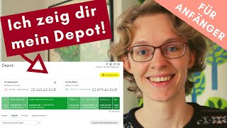 Mein AktienDepot gezeigt für Anfänger [upl. by Aemat]