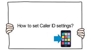 How to set Caller ID settings [upl. by Rialc]