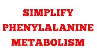 Phenylalanine Metabolism  Part1  Biochemistry [upl. by Bates479]