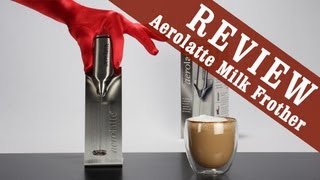 Aerolatte Milk Frother  Exclusive Review [upl. by Paucker190]