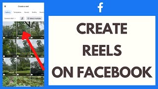 How to Make Reels on Facebook STEPBYSTEP [upl. by Enifesoj]