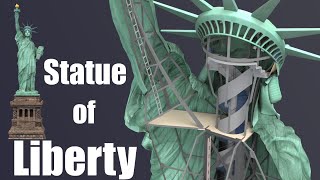 Whats inside the Statue of Liberty [upl. by Ettedualc]