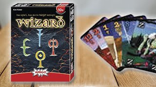 WIZARD Kartenspiel  Spielregeln TV Spielanleitung Deutsch  Amigo [upl. by Ahsiekrats]