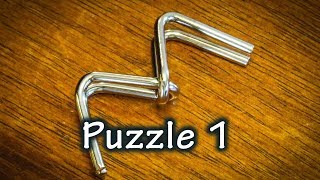 Metal Wire Puzzle Solutions [upl. by Noakes793]