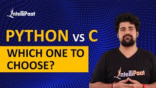 Python vs C  Difference between Python and C  Intellipaat [upl. by Edeline]