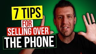 PHONE SALES TECHNIQUES THAT CLOSE MY TOP 7 [upl. by Noitsirhc]