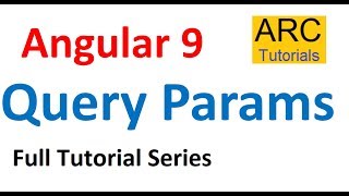 Angular 9 Tutorial For Beginners 34  Query Params in Routes [upl. by Atyekram]