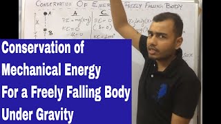 10 ICSE  Conservation OF Mechanical Energy For A Freely Falling Body [upl. by Guibert]