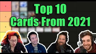 Top 10 Commander Cards From 2021  Commander Clash Podcast 25 [upl. by Ime]