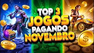 TOP 3 JOGOS NFT GRATUITOS PAGANDO EM NOVEMBRO Ganhe Dinheiro Jogando [upl. by Nicolina258]