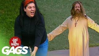 Jesus Walks On Water Prank [upl. by Athelstan]