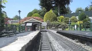 Garden railway 10 scale miles MASSIVE Drivers Eye View of Bekonscot Model Railway [upl. by Adriano]