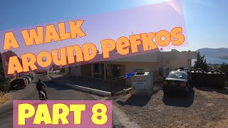 A walk around Pefkos Part 8 From Pefkos Blue hotel to Kavos beach September 2019 [upl. by Repohtsirhc540]