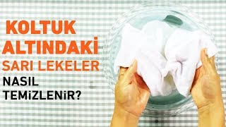 Koltuk Altındaki Sarı Lekeler Nasıl Temizlenir [upl. by Baiss131]