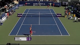 Sabine Lisicki Sets WTA Record Fastest Serve  131mph [upl. by Hightower279]